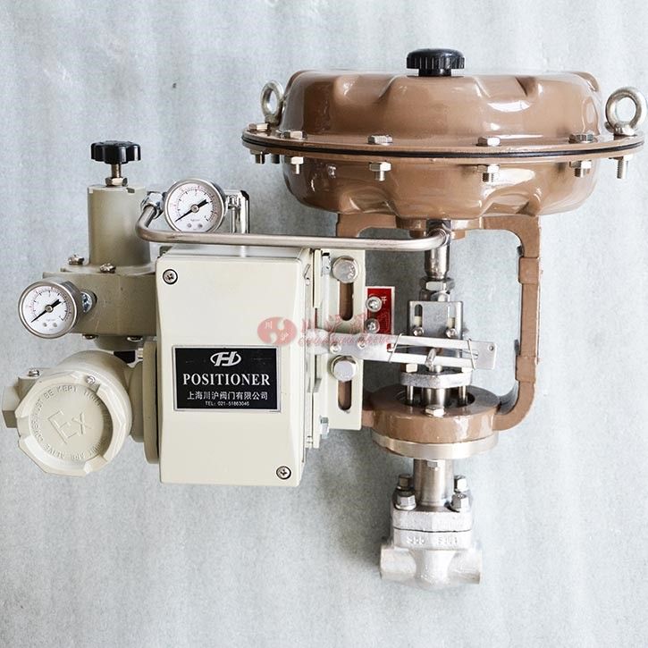 氣動小流量調節(jié)閥實物圖