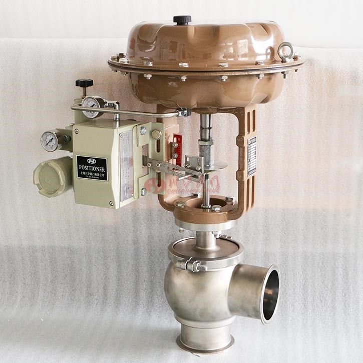 氣動衛(wèi)生級調(diào)節(jié)閥實(shí)物圖